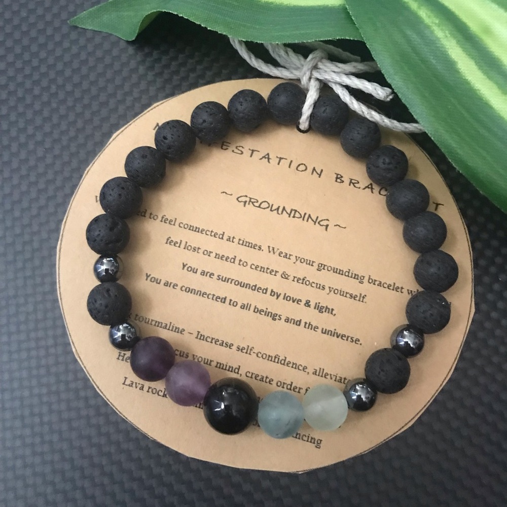 Grounding Crystal/Gemstone Bracelet